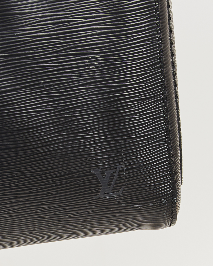 Hombres | Louis Vuitton Pre-Owned Keepall 50 Epi Leather Black | Louis Vuitton Pre-Owned | Keepall 50 Epi Leather Black