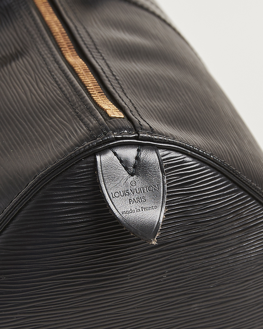 Hombres | Louis Vuitton Pre-Owned Keepall 50 Epi Leather Black | Louis Vuitton Pre-Owned | Keepall 50 Epi Leather Black
