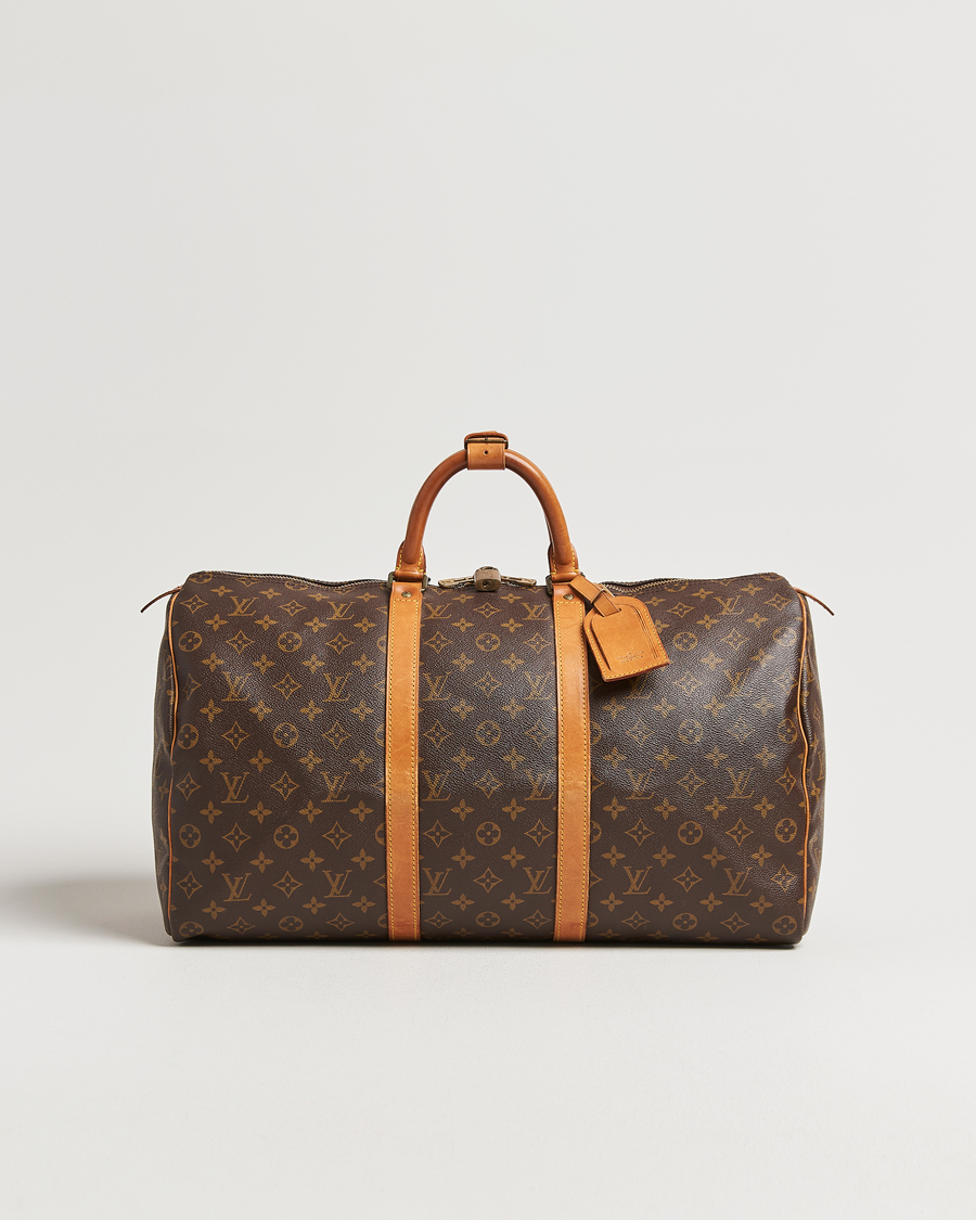 Hombres | Pre-Owned & Vintage Bags | Louis Vuitton Pre-Owned | Keepall 50 Monogram