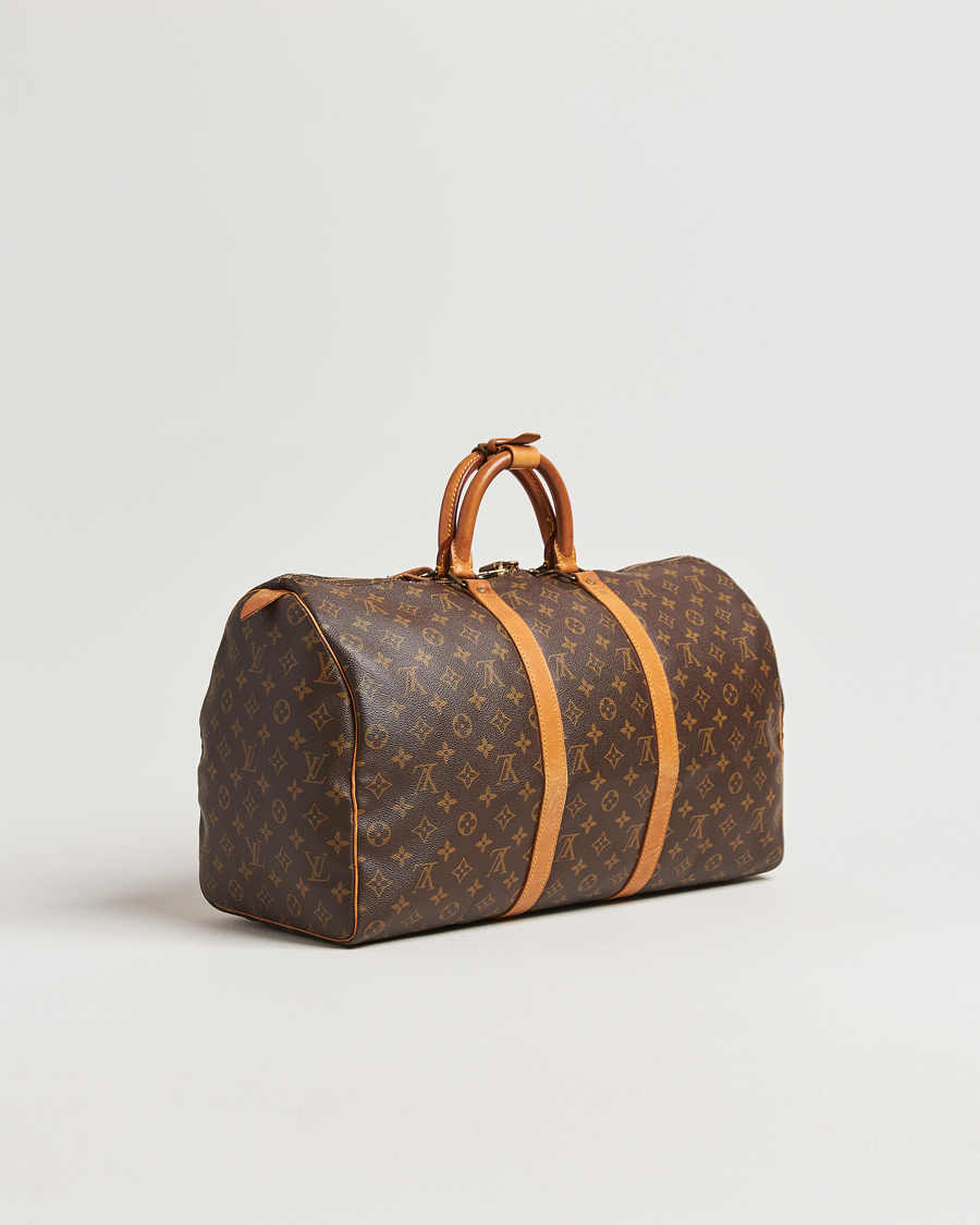 Hombres | Pre-Owned & Vintage Bags | Louis Vuitton Pre-Owned | Keepall 50 Monogram