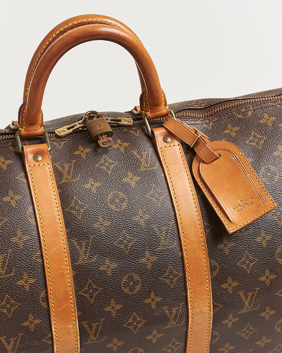 Hombres | Pre-Owned & Vintage Bags | Louis Vuitton Pre-Owned | Keepall 50 Monogram
