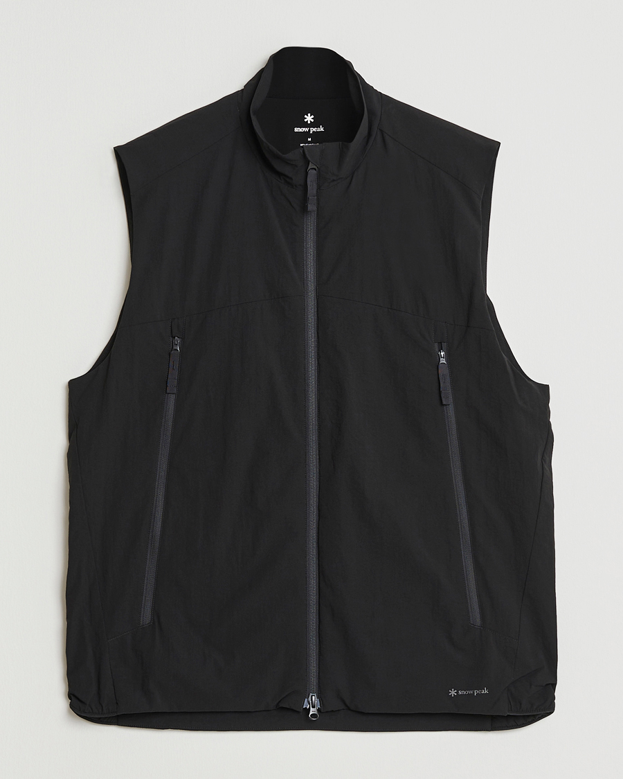 Hombres | Chalecos | Snow Peak | Breathable Insulated Vest Black