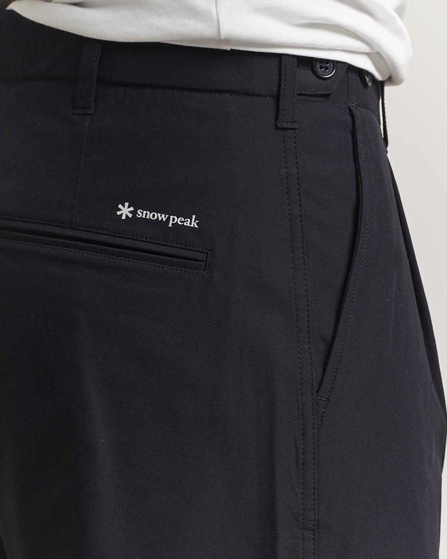 Hombres | Pantalones | Snow Peak | Water Repellent Pants Black