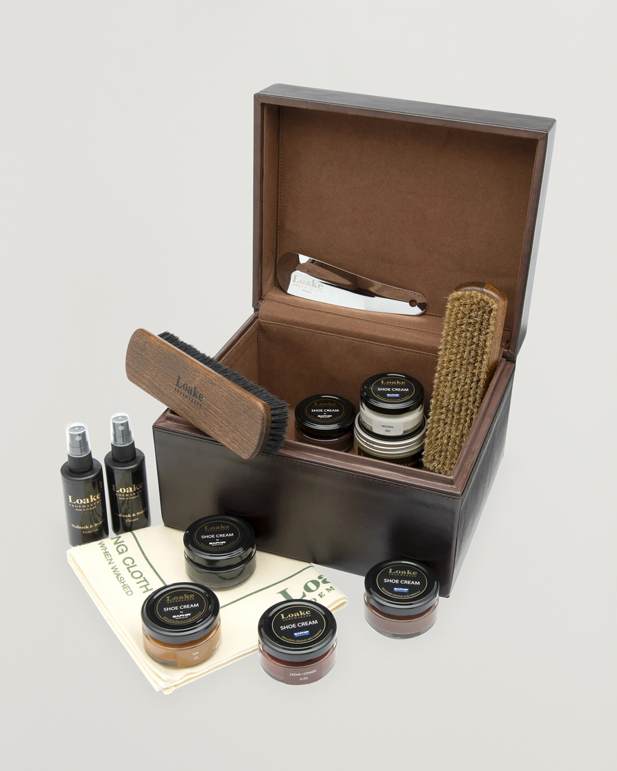 Hombres | Cuidado del calzado | Loake Shoemakers | Saphir Valet Box