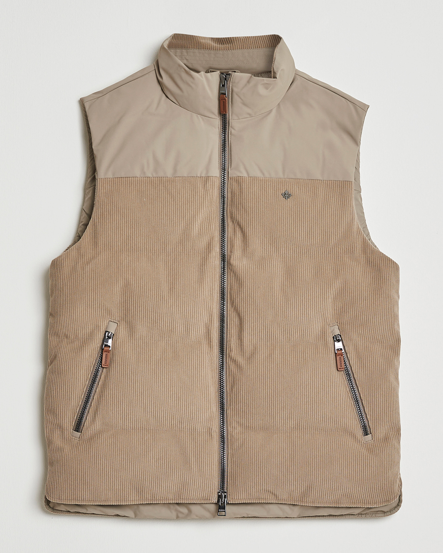 Hombres | Abrigos y chaquetas | Morris | Catton Puffer Vest Khaki