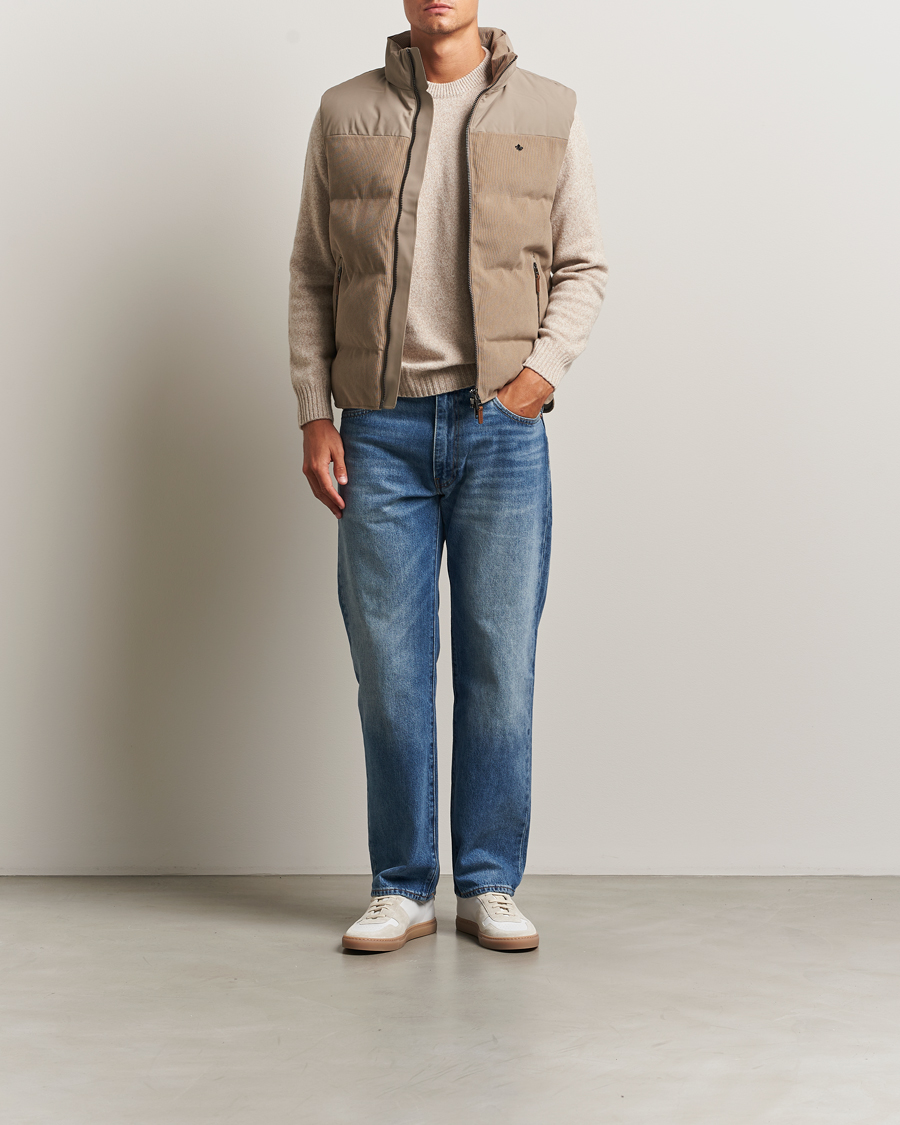 Hombres | Abrigos y chaquetas | Morris | Catton Puffer Vest Khaki