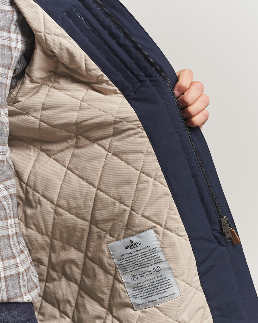 Hombres | Abrigos y chaquetas | Morris | Grant Car Coat Navy