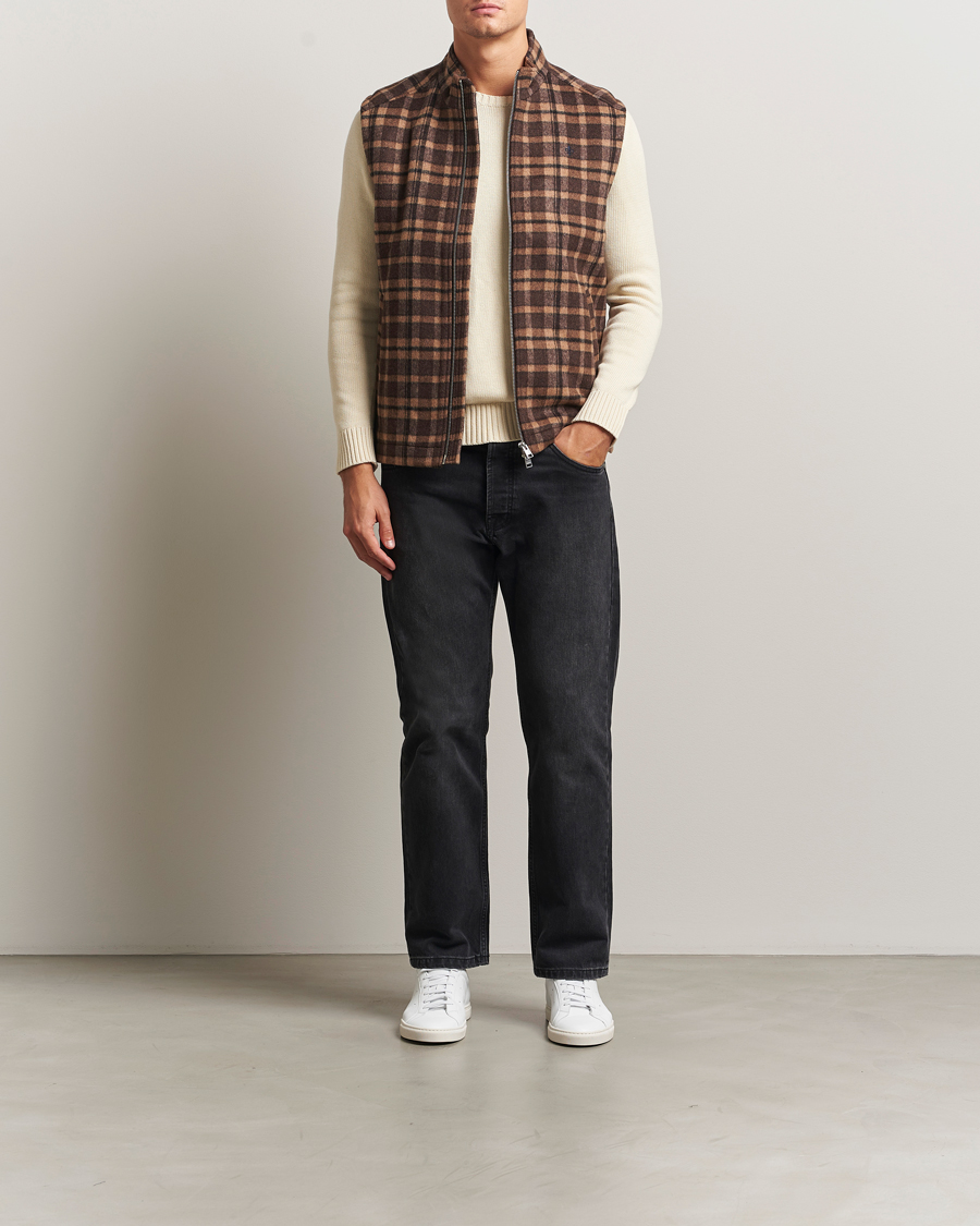 Hombres | Chalecos | Morris | Humphrey Vest Brown