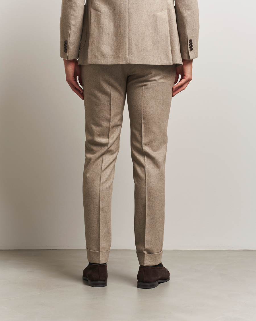 Hombres | Pantalones | Morris | Jack Flannel Trousers Khaki