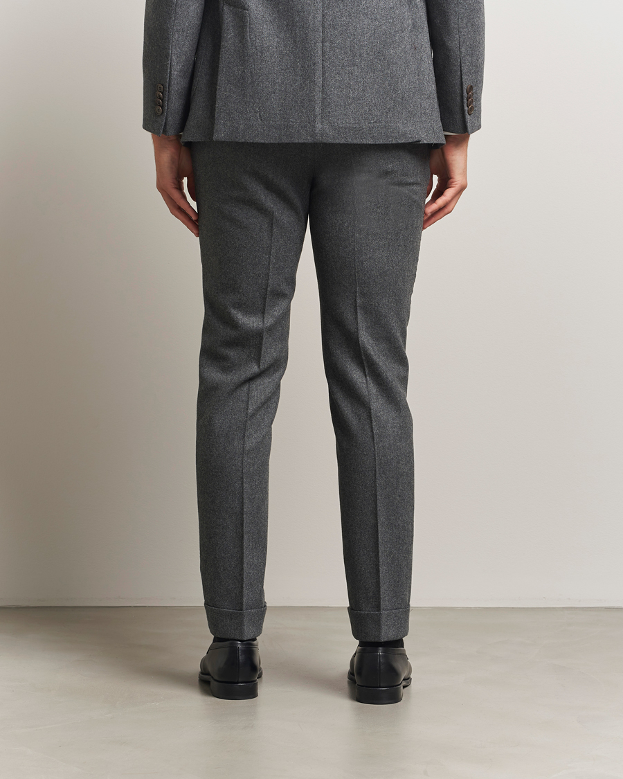 Hombres | Pantalones | Morris | Jack Flannel Trousers Grey