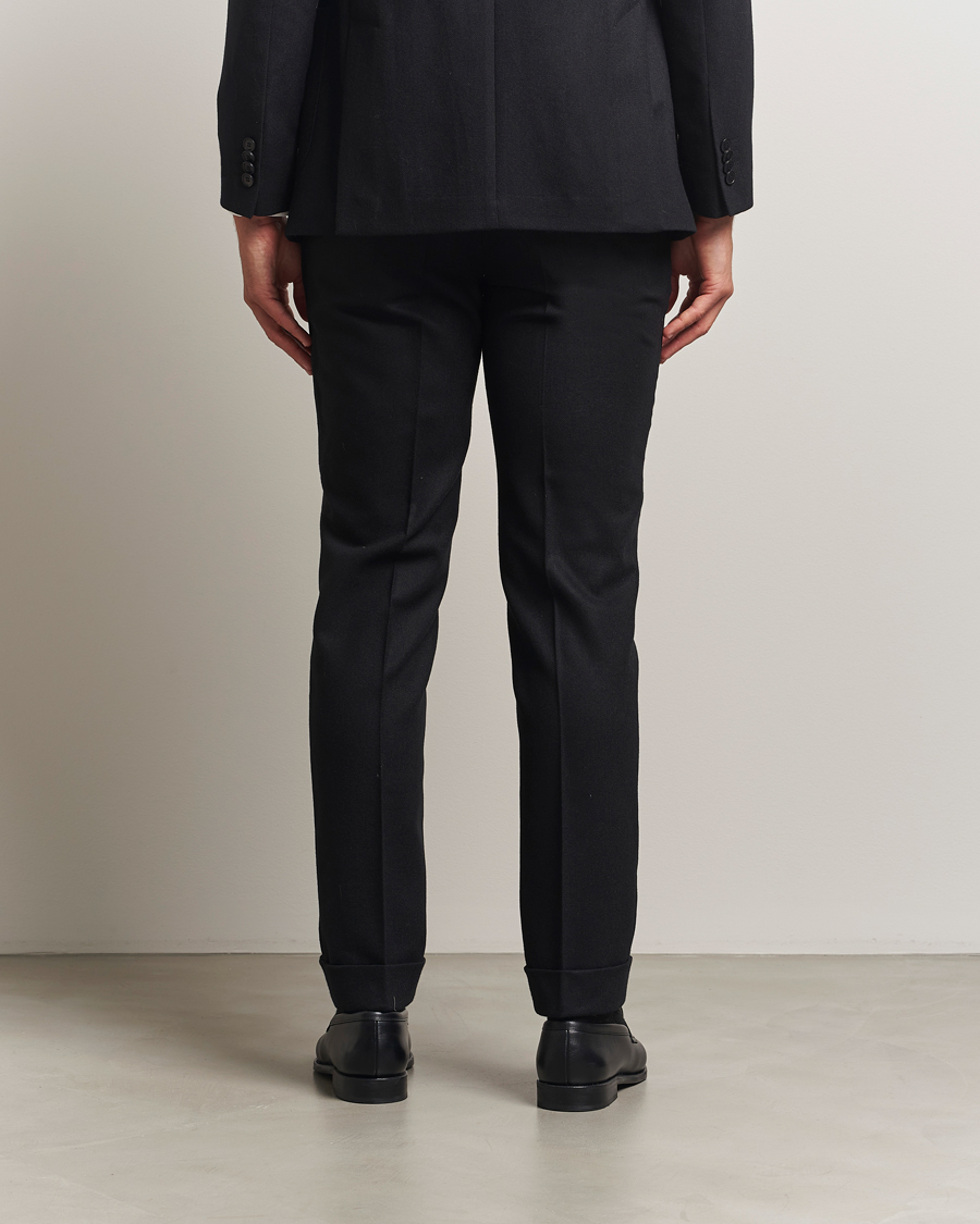 Hombres | Pantalones | Morris | Jack Flannel Trousers Black