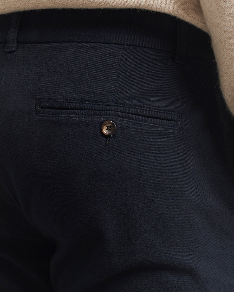 Hombres | Pantalones | Morris | Jack Soft Twill Trousers Blue