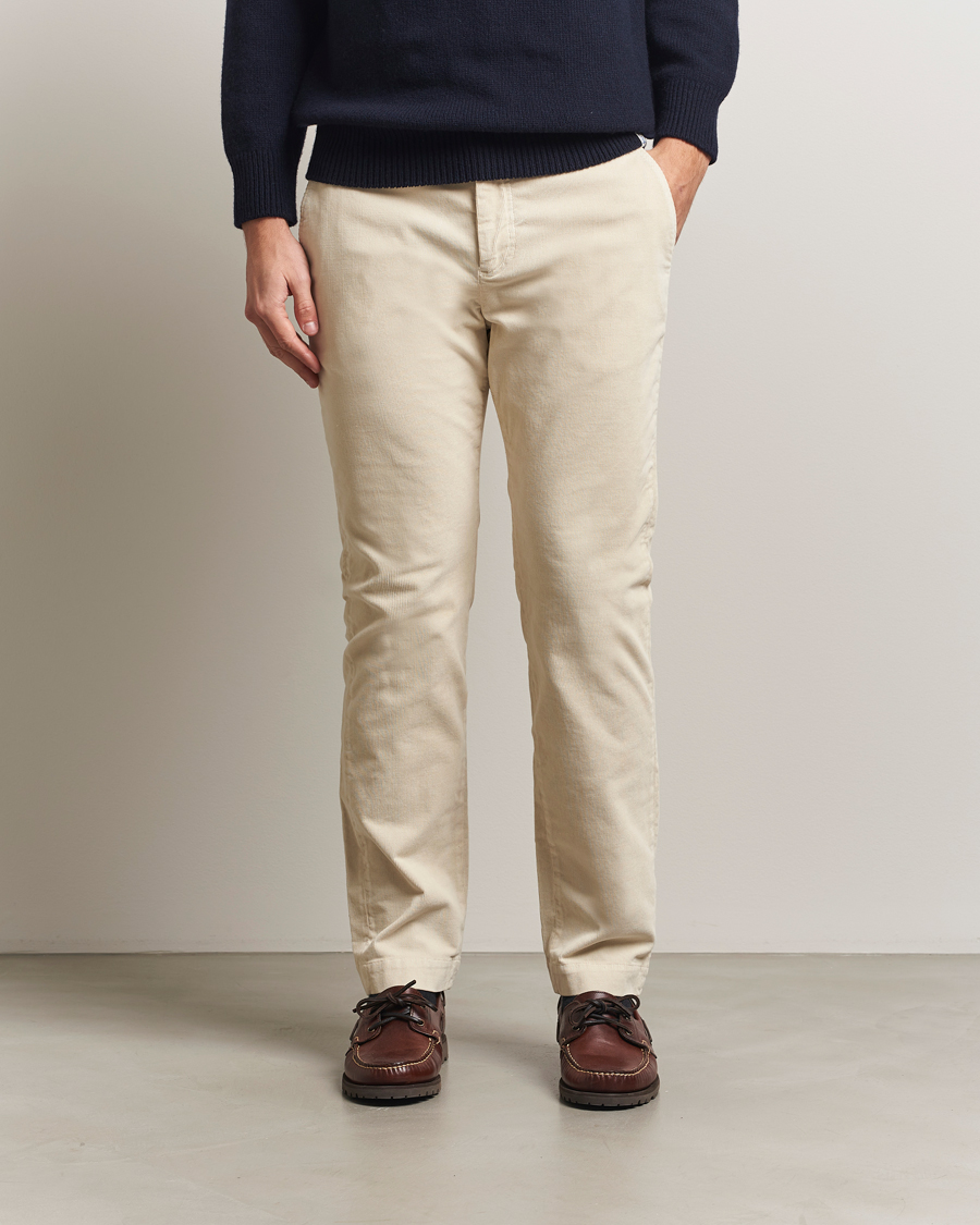 Hombres | Pantalones | Morris | Jeffrey Cord Chinos Off White