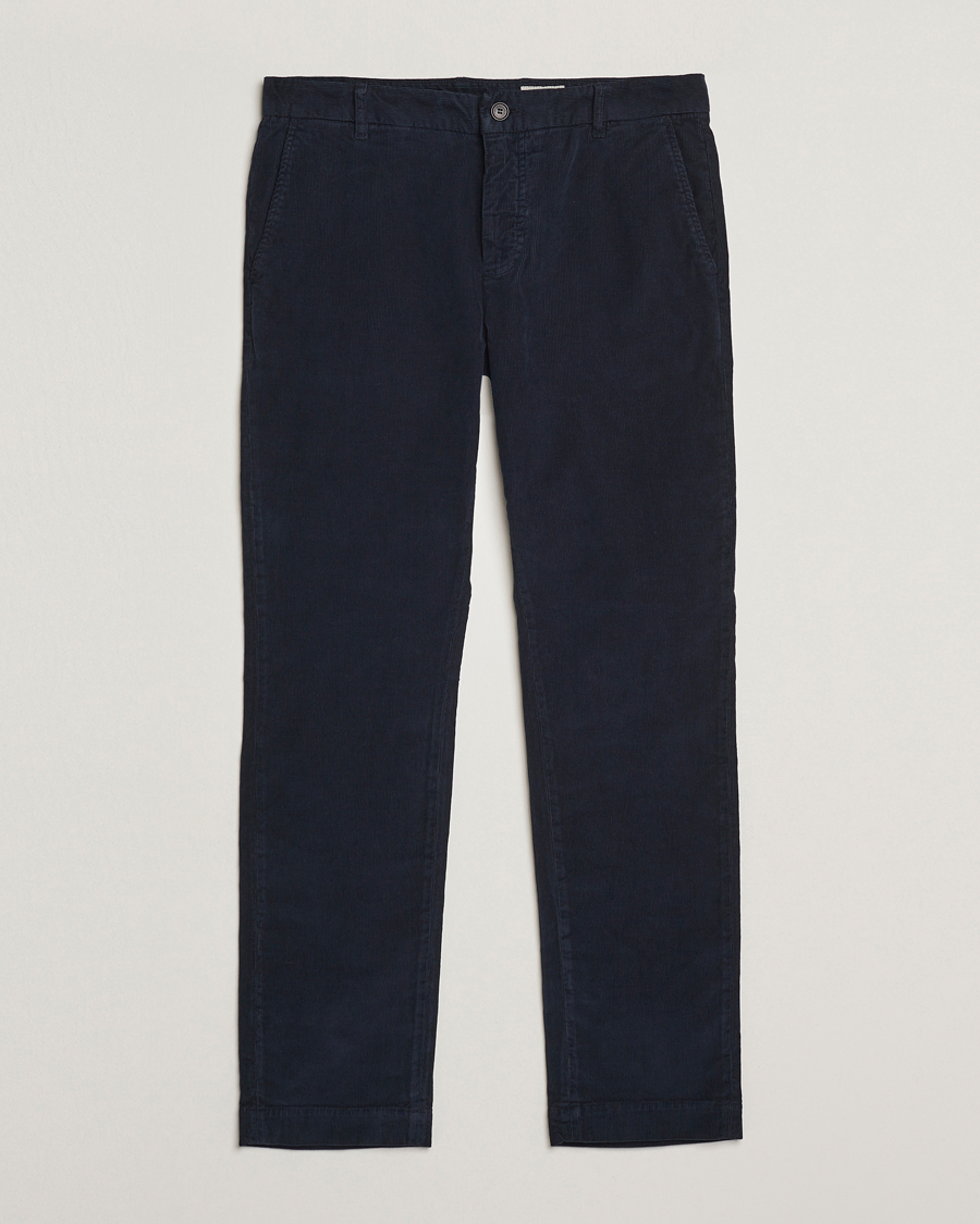 Hombres | Pantalones | Morris | Jeffrey Cord Chinos Navy