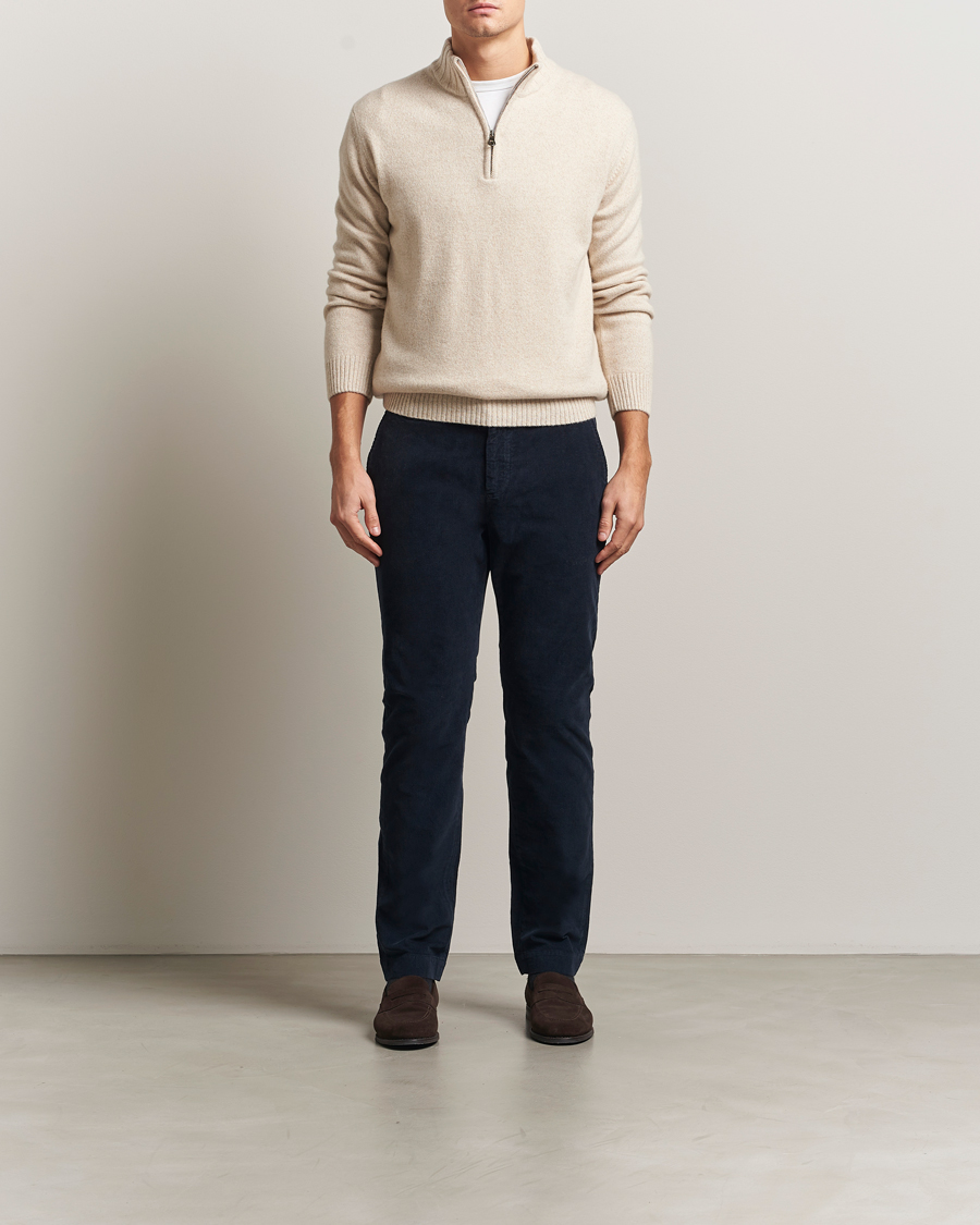 Hombres | Pantalones | Morris | Jeffrey Cord Chinos Navy