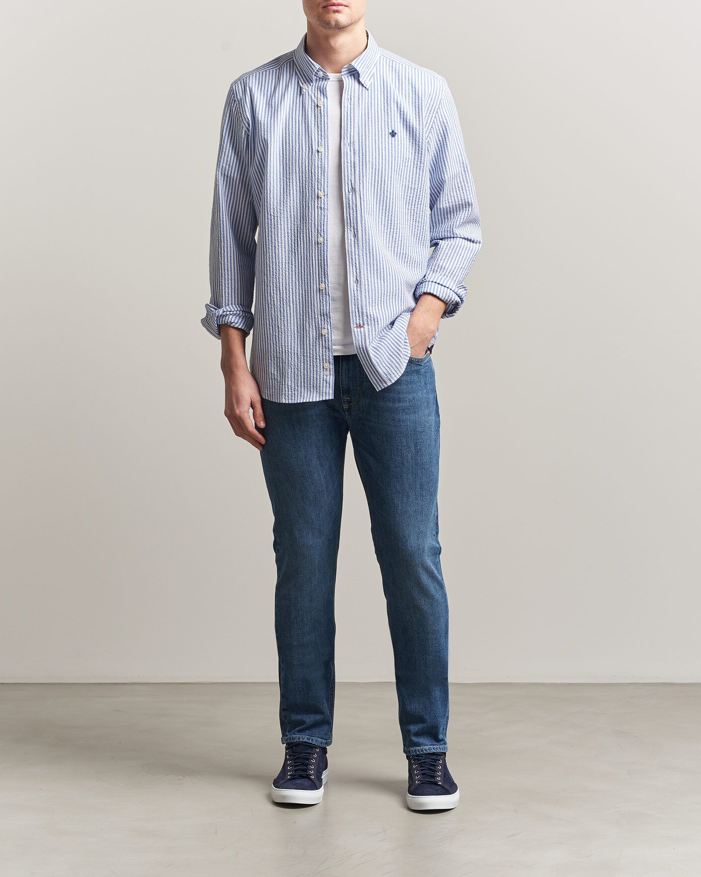 Hombres | Pantalones | Morris | Steve Stretch Jeans One Year Wash