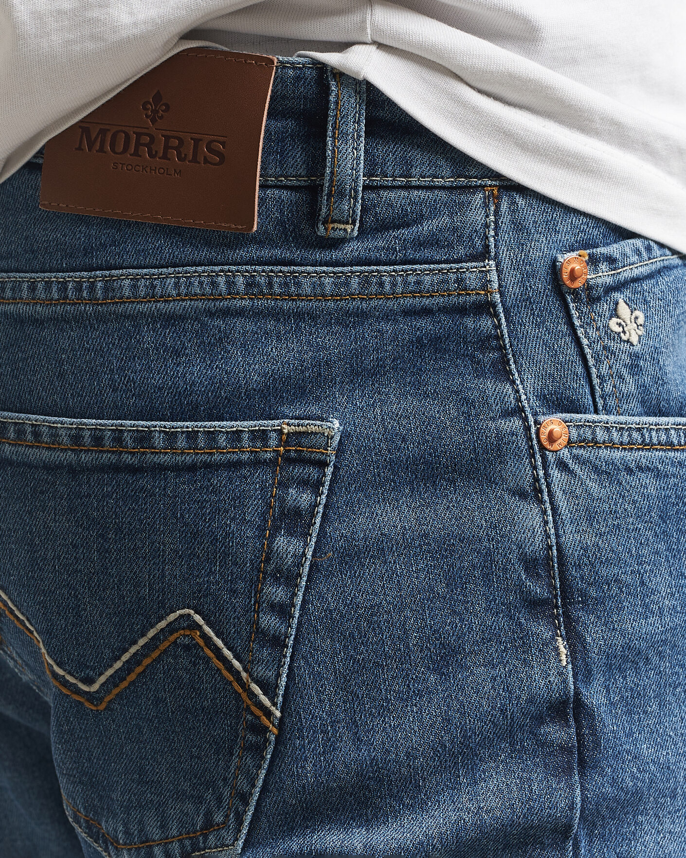 Hombres | Pantalones | Morris | Steve Stretch Jeans One Year Wash