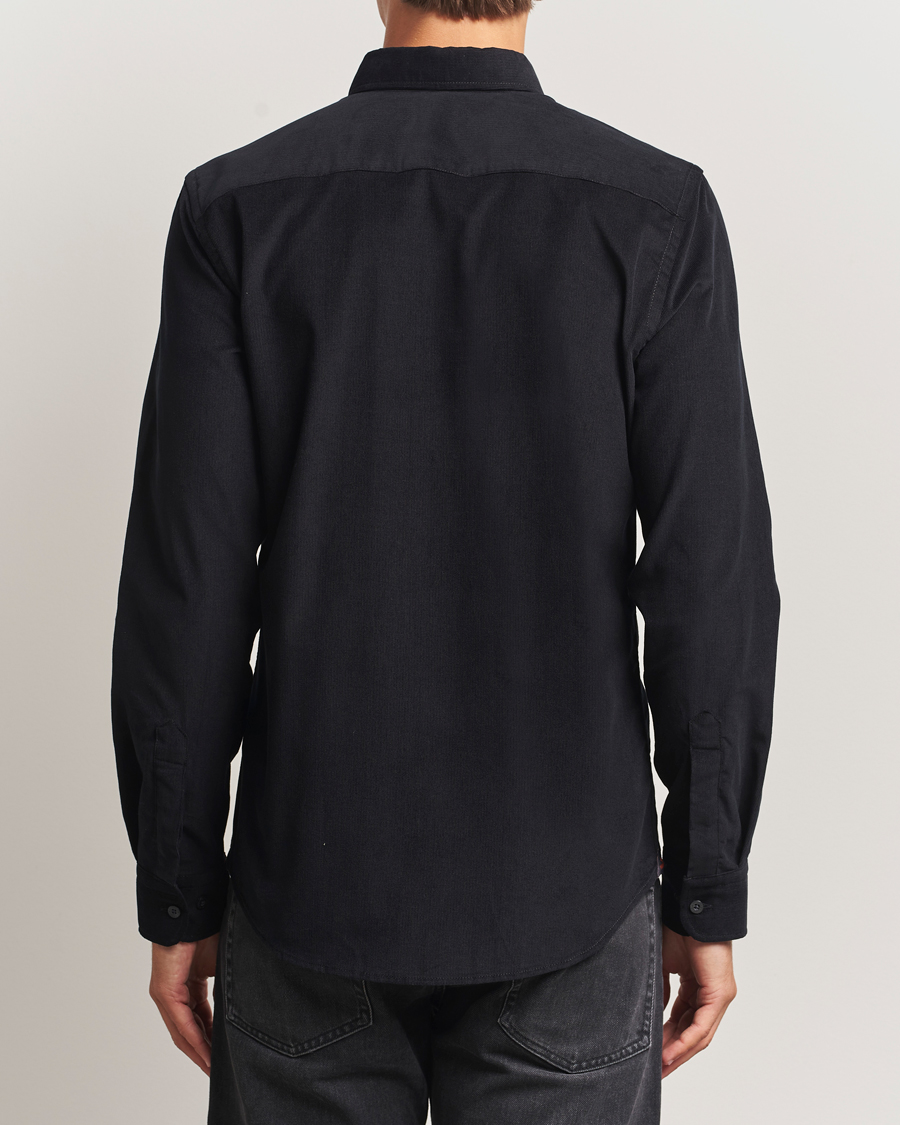 Hombres | Camisas | Morris | Douglas Corduroy Shirt Grey