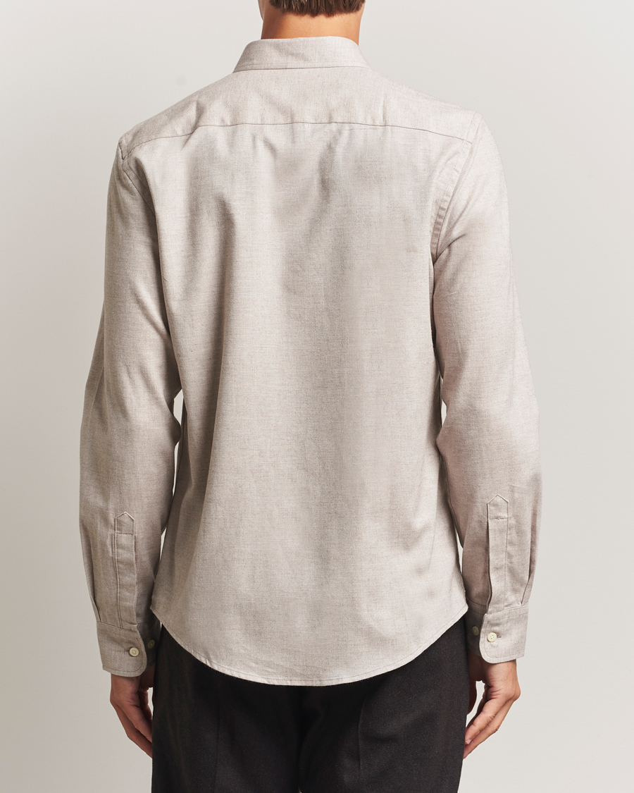 Hombres | Camisas | Morris | Watts Flannel Shirt Khaki