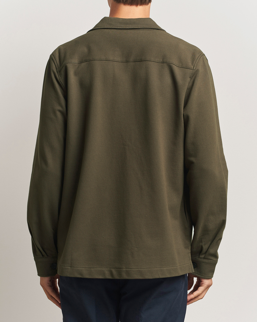 Hombres | Camisas | Morris | Andrew Jersey Overshirt Brown