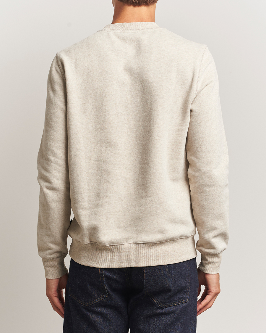 Hombres | Jerséis y prendas de punto | Morris | Brian Logo Sweatshirt Khaki