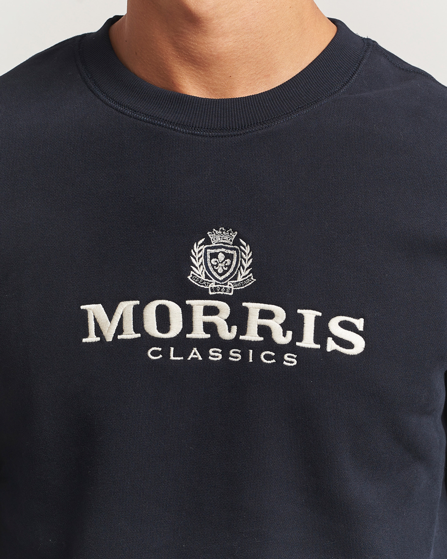 Hombres | Jerséis y prendas de punto | Morris | Brian Sweatshirt Old Blue