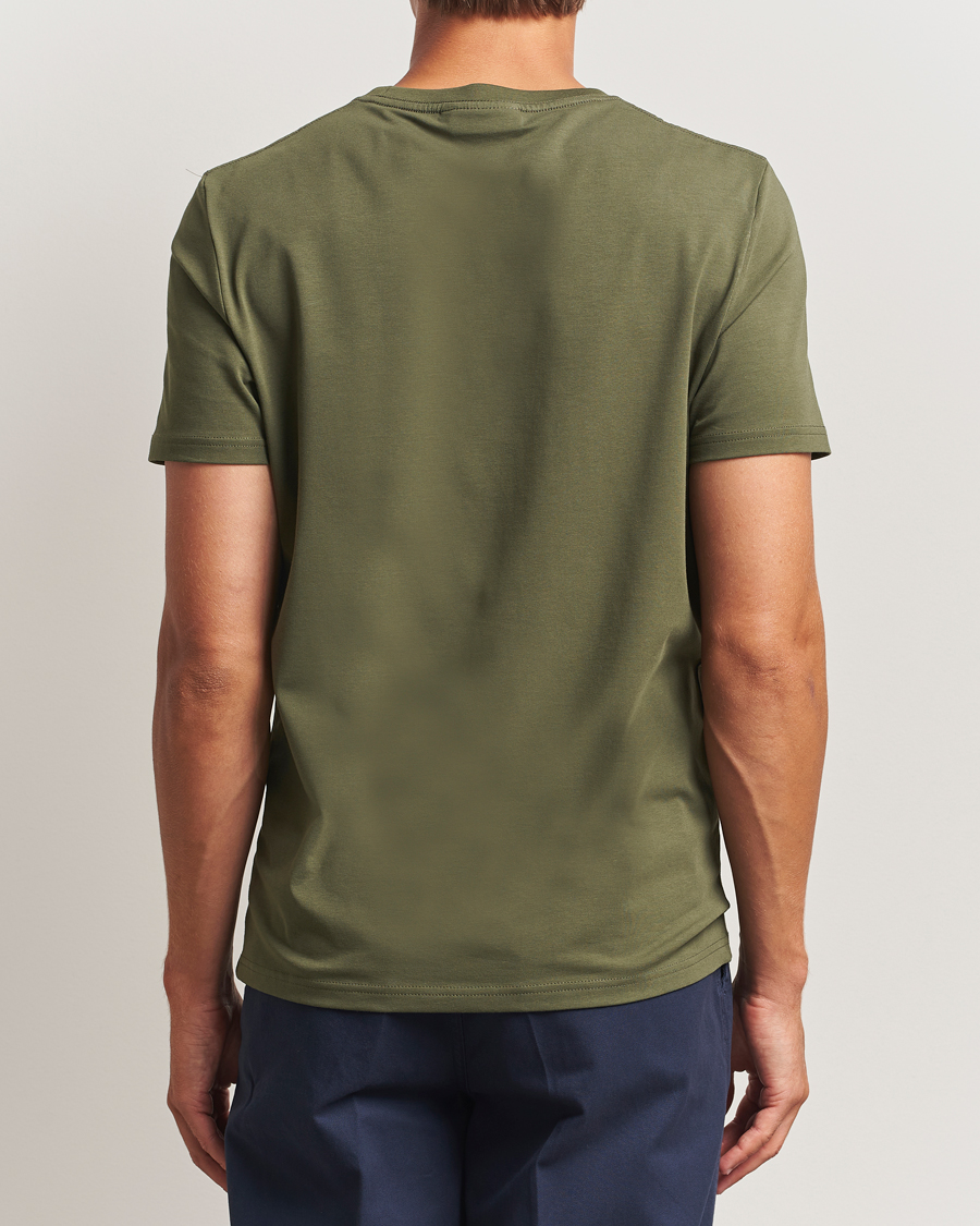 Hombres | Camisetas | Morris | James Crew Neck T-Shirt Olive