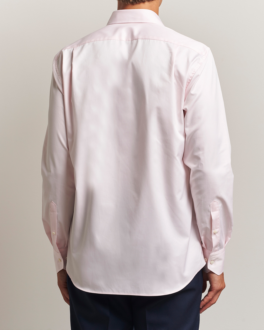 Hombres | Camisas | Stenströms | Regular Fit Cut Away Shirt Pink