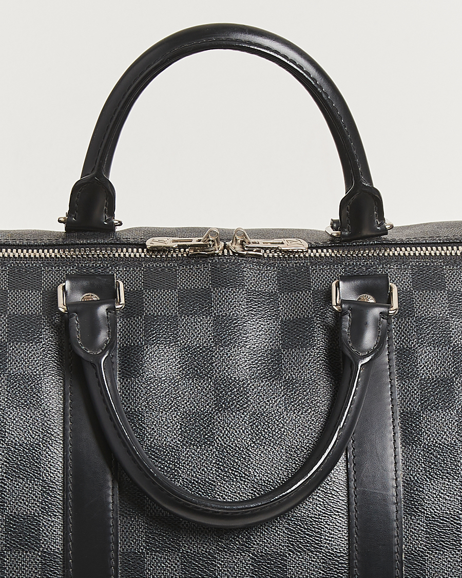 Hombres | Louis Vuitton Pre-Owned Keepall Bandoulière 55 Damier Graphite | Louis Vuitton Pre-Owned | Keepall Bandoulière 55 Damier Graphite