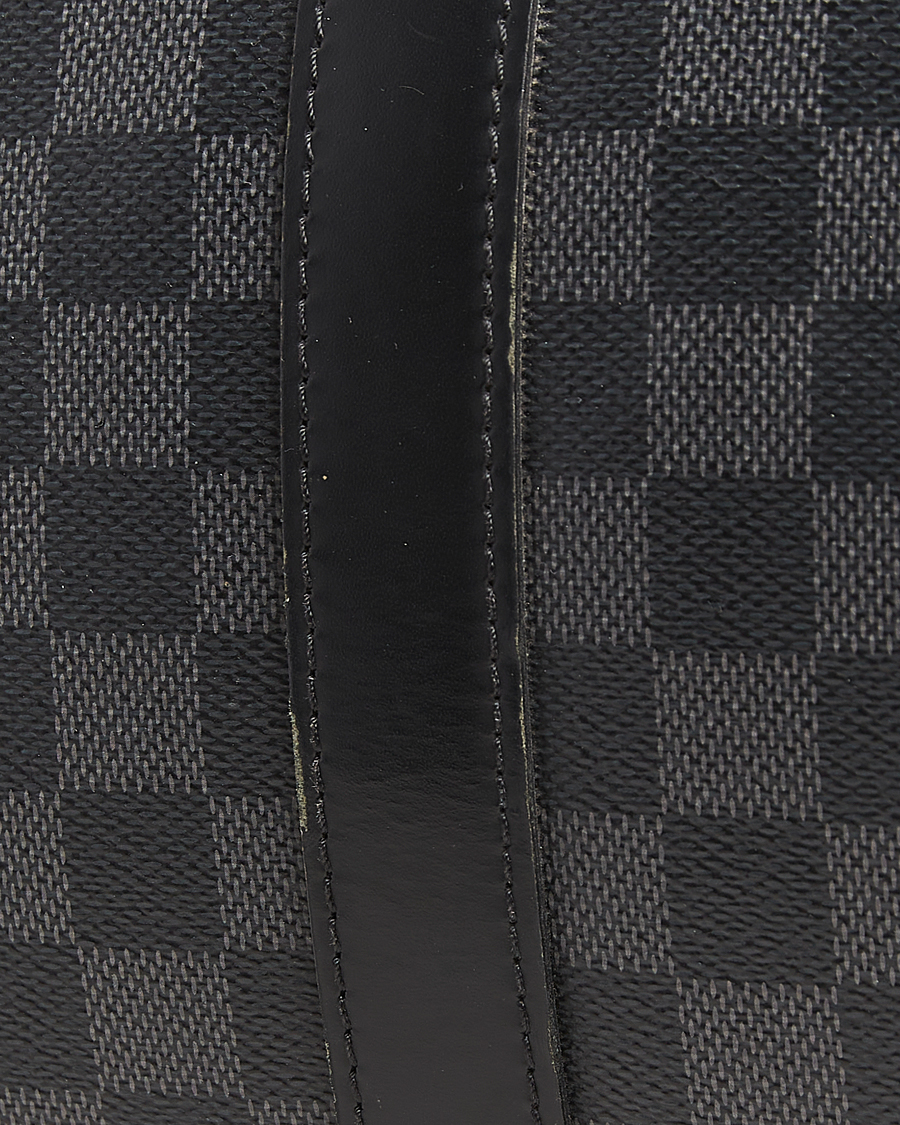 Hombres | Louis Vuitton Pre-Owned Keepall Bandoulière 55 Damier Graphite | Louis Vuitton Pre-Owned | Keepall Bandoulière 55 Damier Graphite