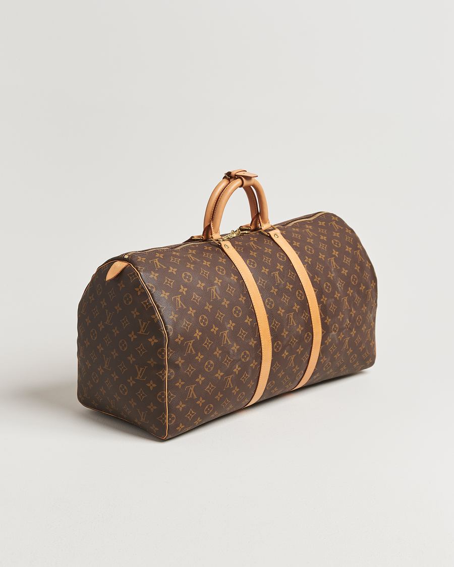 Hombres | Pre-Owned & Vintage Bags | Louis Vuitton Pre-Owned | Keepall 55 Monogram