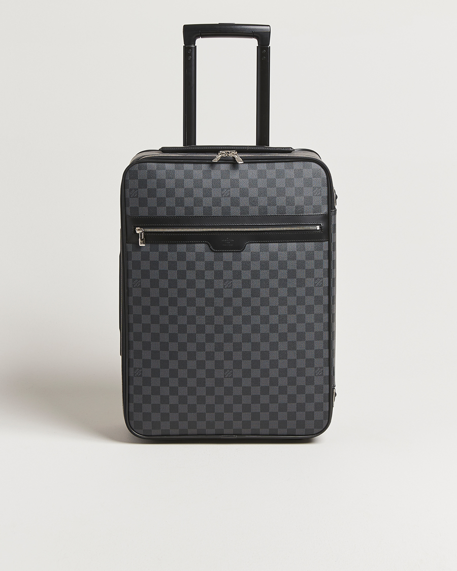 Hombres | Louis Vuitton Pre-Owned Pegase Trolley Case Damier Graphite | Louis Vuitton Pre-Owned | Pegase Trolley Case Damier Graphite
