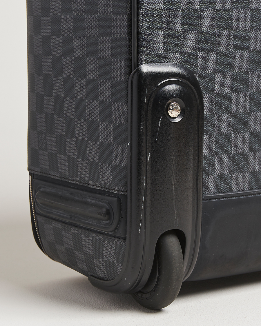 Hombres | Louis Vuitton Pre-Owned Pegase Trolley Case Damier Graphite | Louis Vuitton Pre-Owned | Pegase Trolley Case Damier Graphite