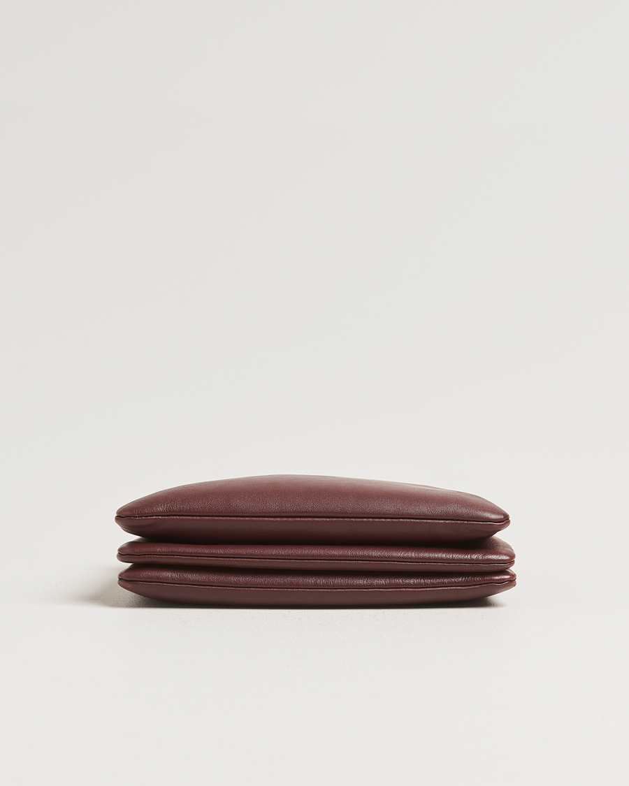 Hombres | Celine Pre-Owned Trio Bag Medium Bordeaux | Celine Pre-Owned | Trio Bag Medium Bordeaux