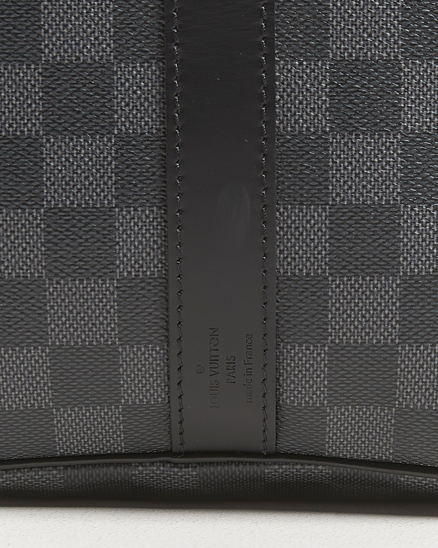 Hombres | Louis Vuitton Pre-Owned Keepall Bandoulière 45 Damier Graphite | Louis Vuitton Pre-Owned | Keepall Bandoulière 45 Damier Graphite
