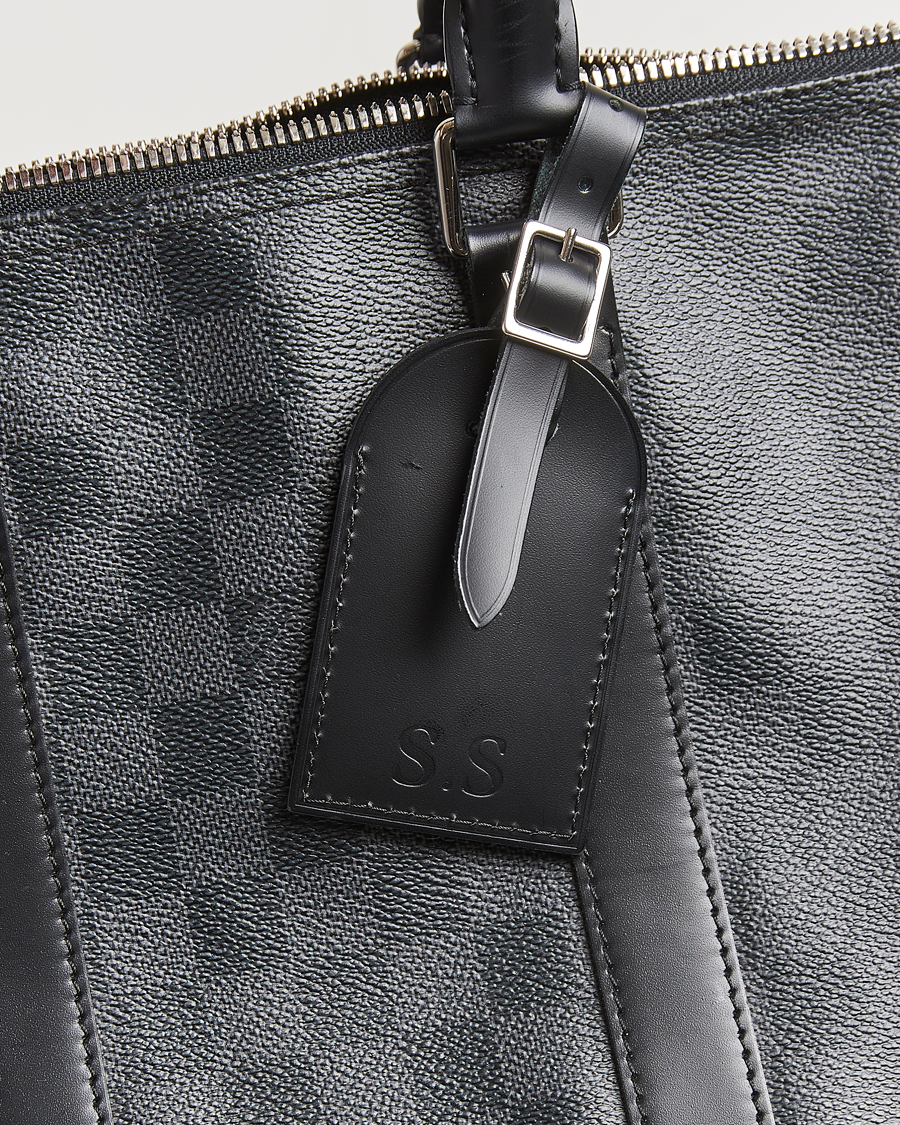 Hombres | Louis Vuitton Pre-Owned Keepall Bandoulière 45 Damier Graphite | Louis Vuitton Pre-Owned | Keepall Bandoulière 45 Damier Graphite