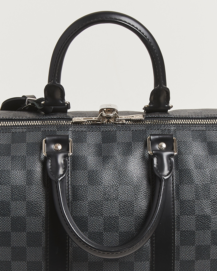 Hombres | Louis Vuitton Pre-Owned Keepall Bandoulière 45 Damier Graphite | Louis Vuitton Pre-Owned | Keepall Bandoulière 45 Damier Graphite