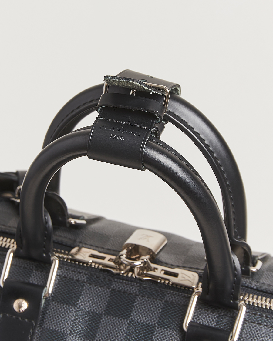 Hombres | Louis Vuitton Pre-Owned Keepall Bandoulière 45 Damier Graphite | Louis Vuitton Pre-Owned | Keepall Bandoulière 45 Damier Graphite