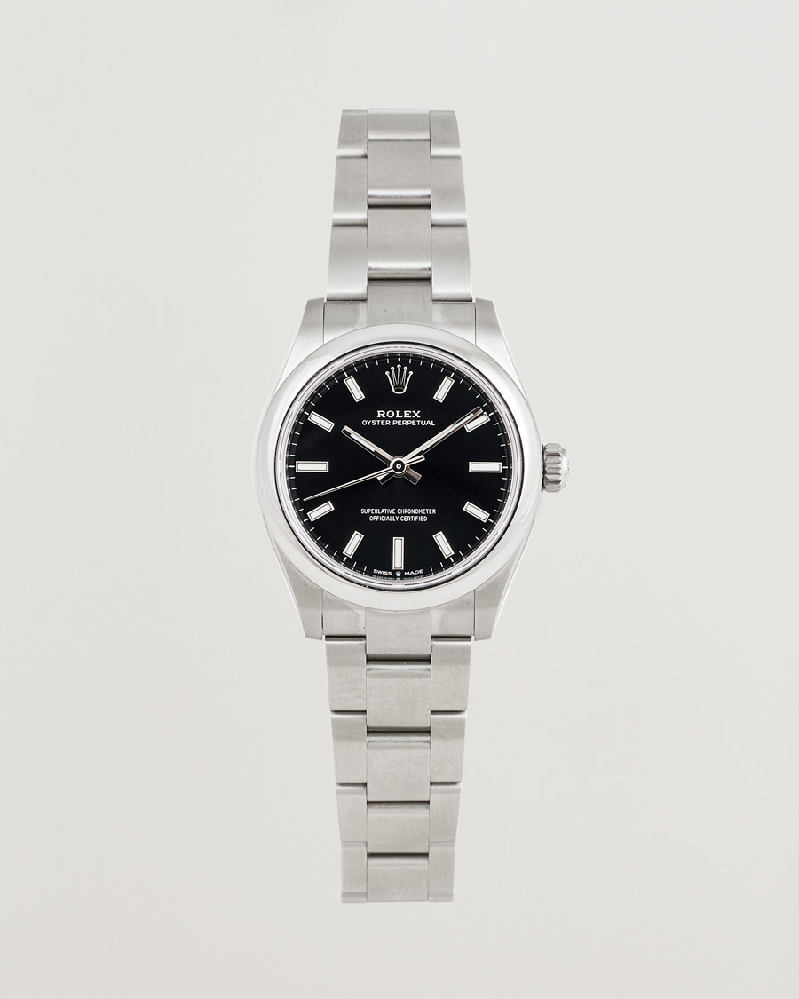 Hombres | Rolex Pre-Owned Oyster Perpetual 31 Black | Rolex Pre-Owned | Oyster Perpetual 31 Black