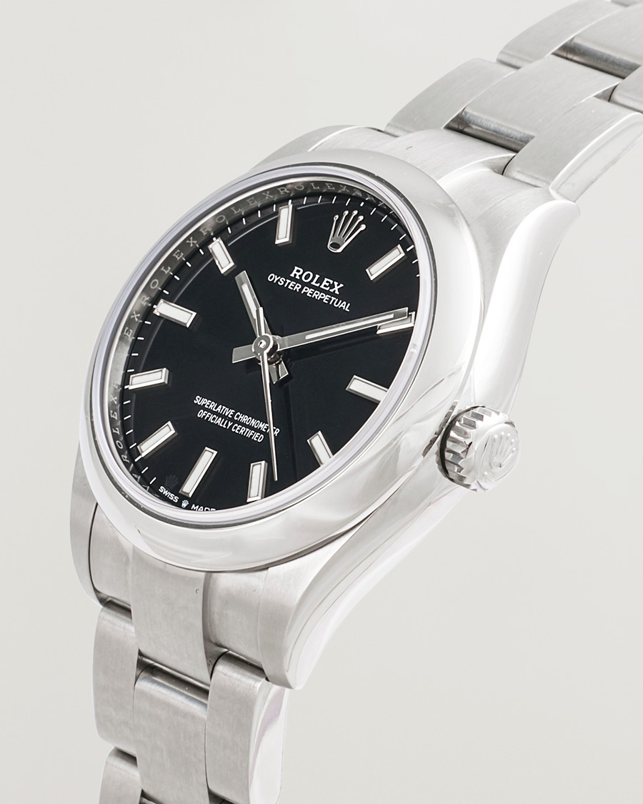 Hombres | Rolex Pre-Owned Oyster Perpetual 31 Black | Rolex Pre-Owned | Oyster Perpetual 31 Black