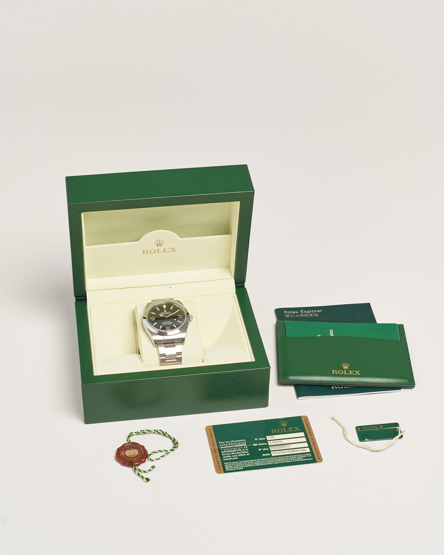 Hombres | Rolex Pre-Owned Explorer 39 | Rolex Pre-Owned | Explorer 39