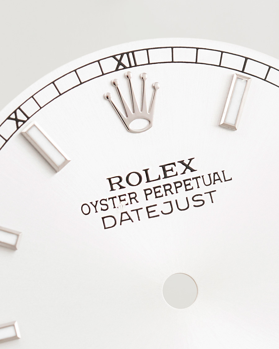 Hombres | Pre-owned Accesorios | Rolex Pre-Owned | Datejust dial, date wheel, hands, 6 ref 36mm