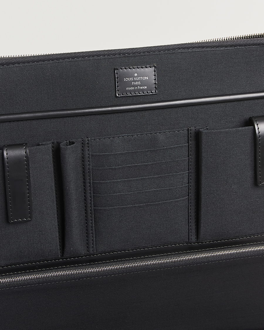 Hombres | Louis Vuitton Pre-Owned Steve Briefcase Damier Graphite | Louis Vuitton Pre-Owned | Steve Briefcase Damier Graphite