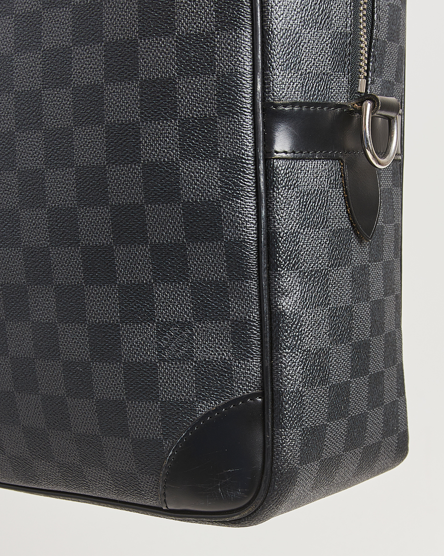 Hombres | Louis Vuitton Pre-Owned Porte Document Voyager Damier Graphite | Louis Vuitton Pre-Owned | Porte Document Voyager Damier Graphite