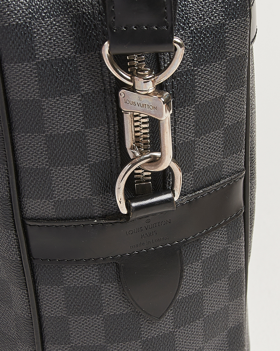 Hombres | Louis Vuitton Pre-Owned Porte Document Voyager Damier Graphite | Louis Vuitton Pre-Owned | Porte Document Voyager Damier Graphite