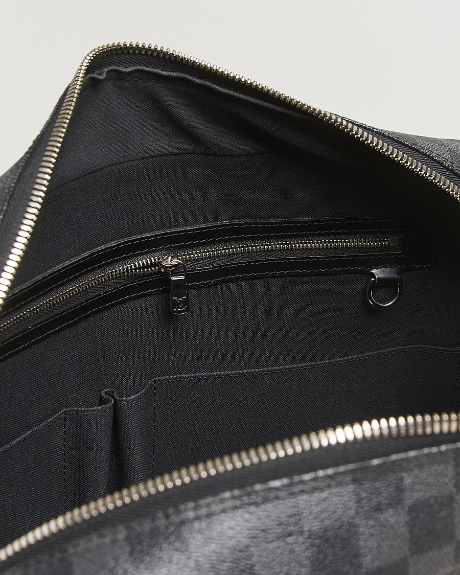Hombres | Louis Vuitton Pre-Owned Porte Document Voyager Damier Graphite | Louis Vuitton Pre-Owned | Porte Document Voyager Damier Graphite