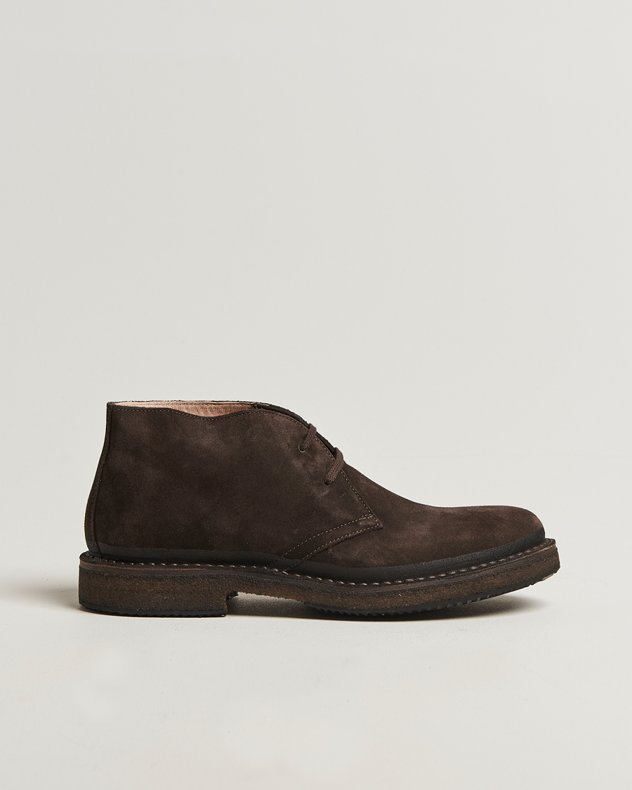 Hombres | Botas | Astorflex for Care of Carl | Astorflex Stormflex Suede Dark Brown