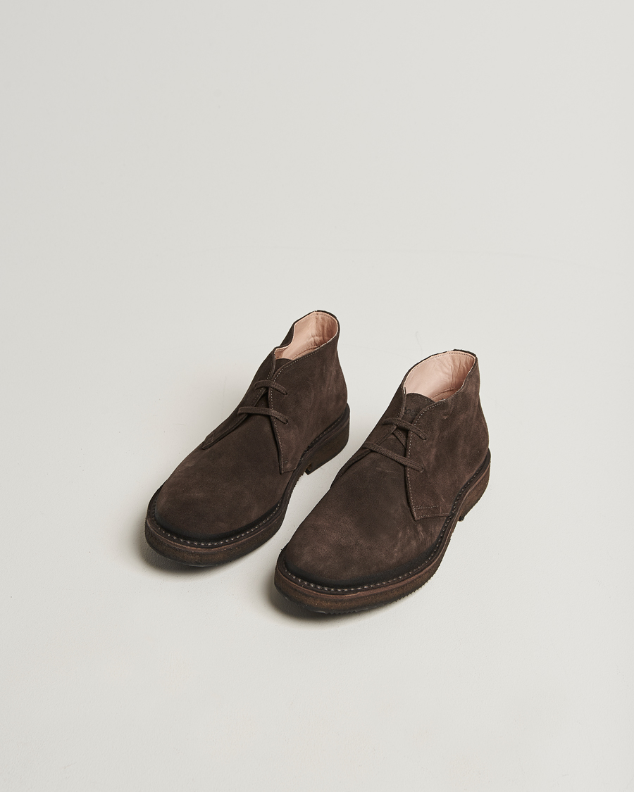 Hombres | Botas | Astorflex for Care of Carl | Astorflex Stormflex Suede Dark Brown