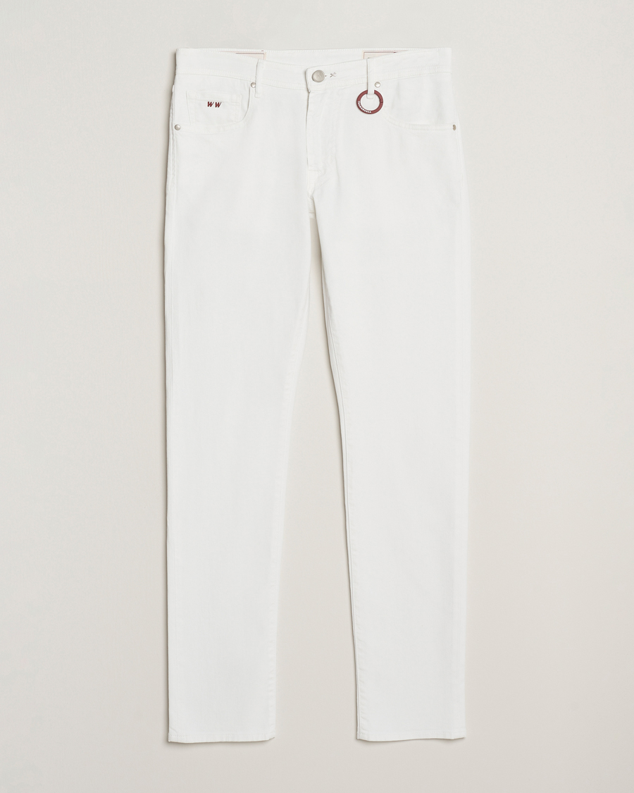 Hombres | Vaqueros | Tramarossa | Michelangelo Stretch Jeans White Raw