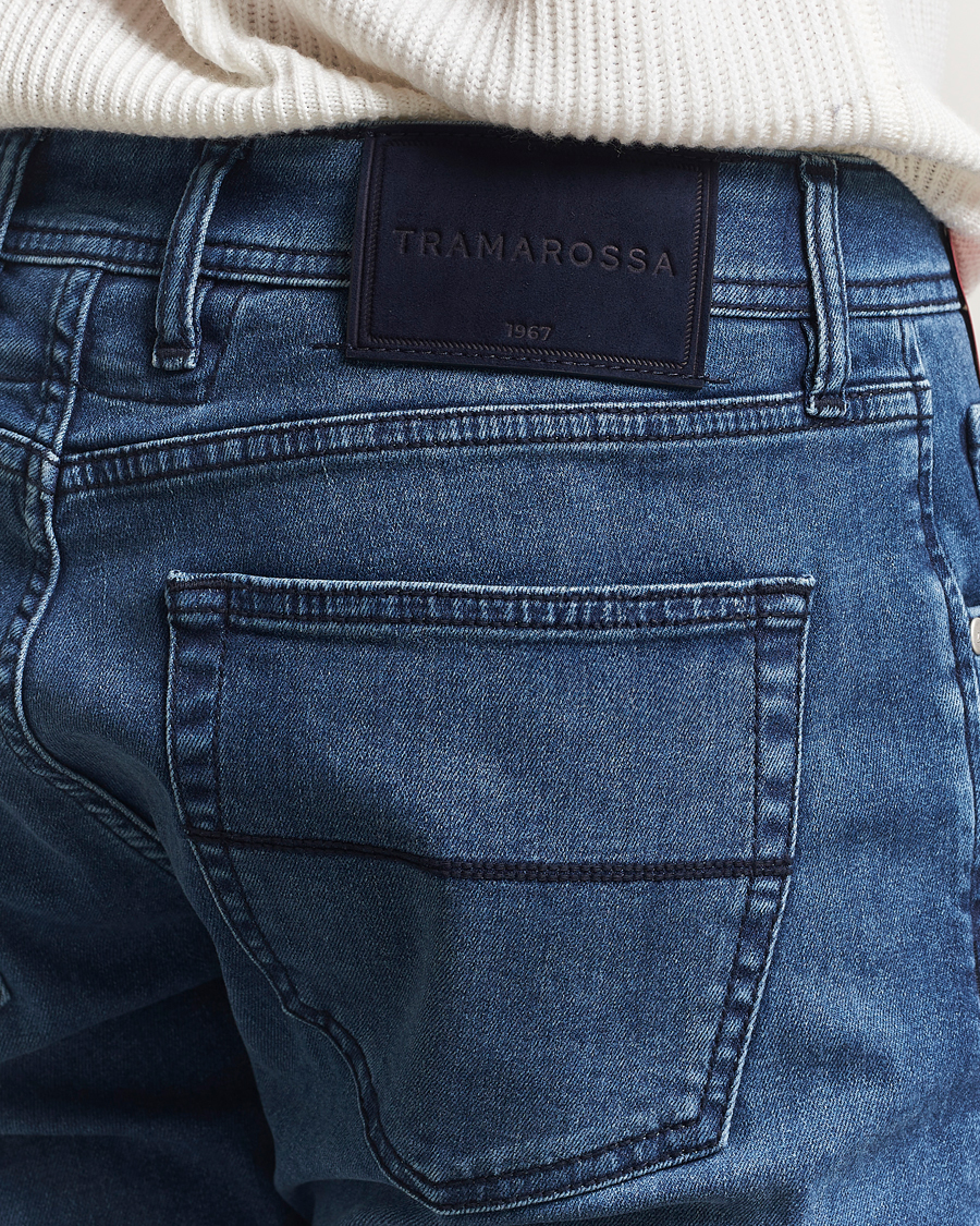 Hombres | Vaqueros | Tramarossa | Michelangelo Stretch Jeans Blue Stone